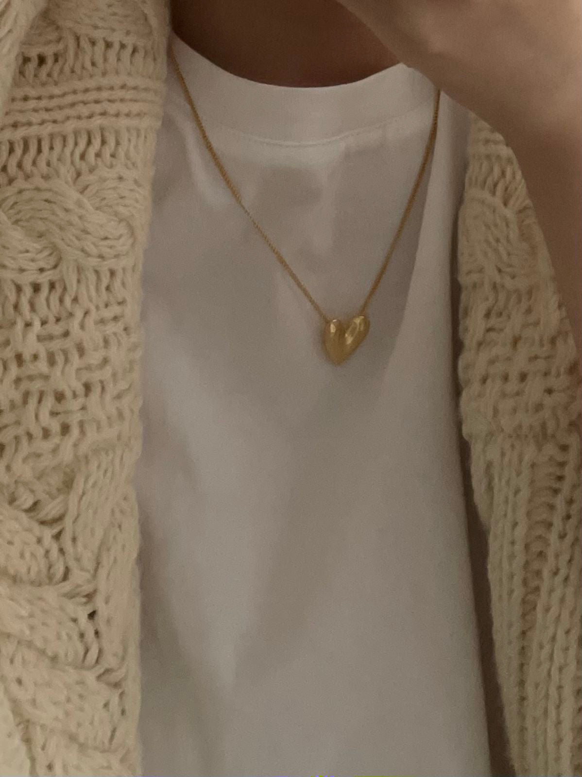 Gold Heart Necklace