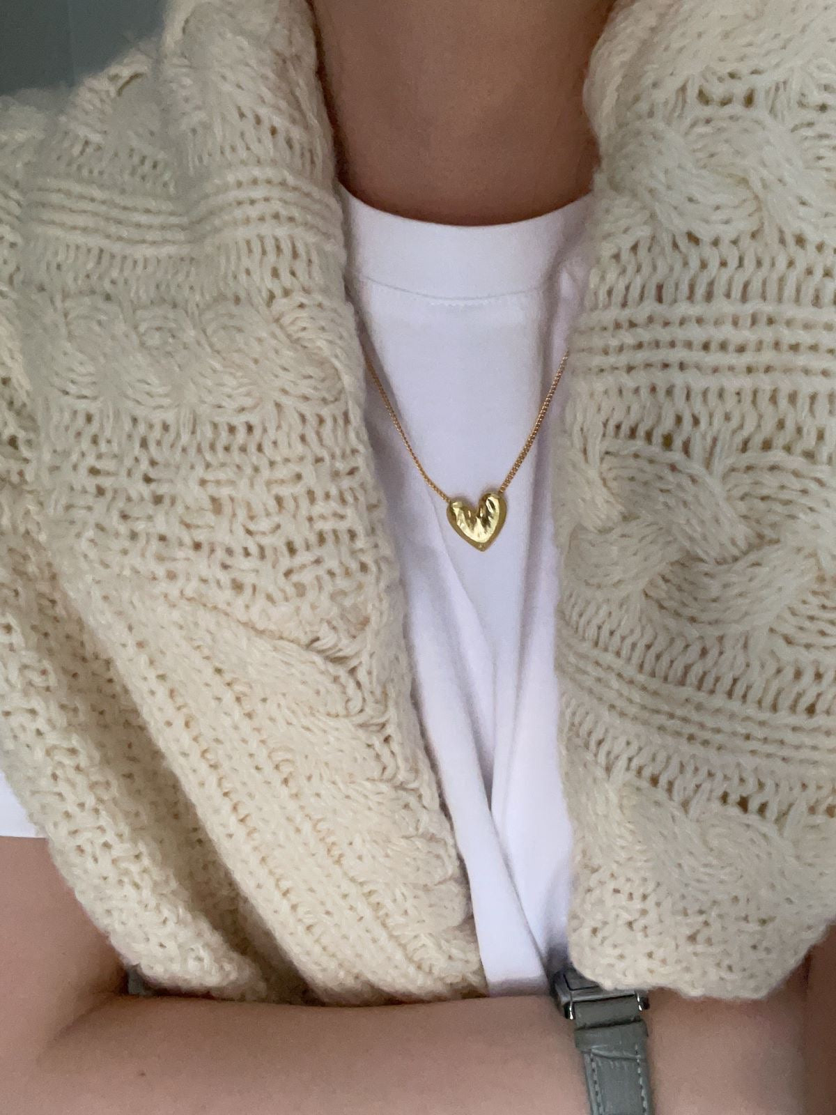 Gold Heart Necklace