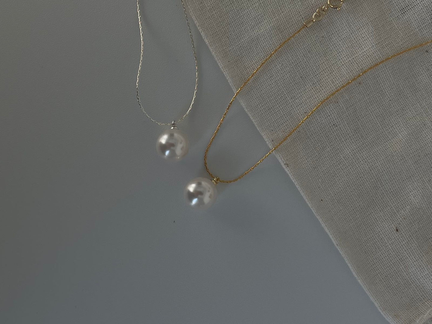 Jumbo Simple Pearl Necklace