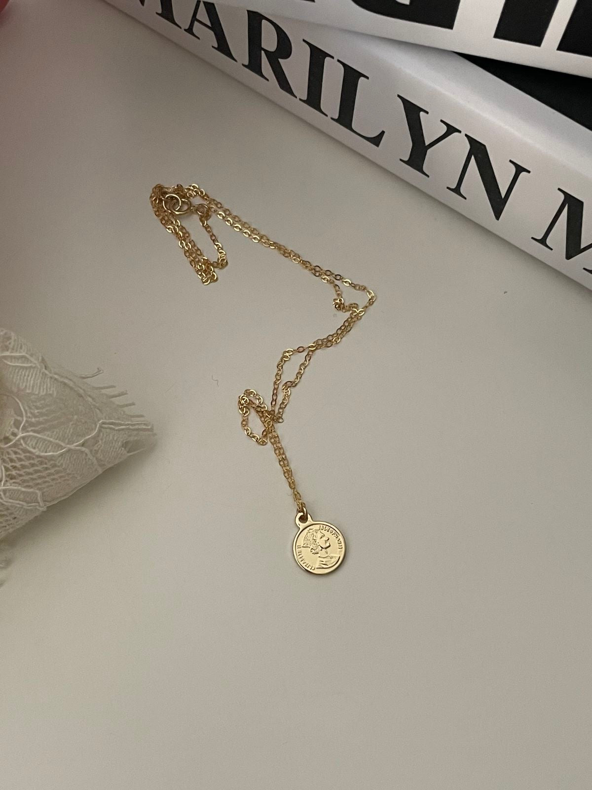 Gold Coin Necklace