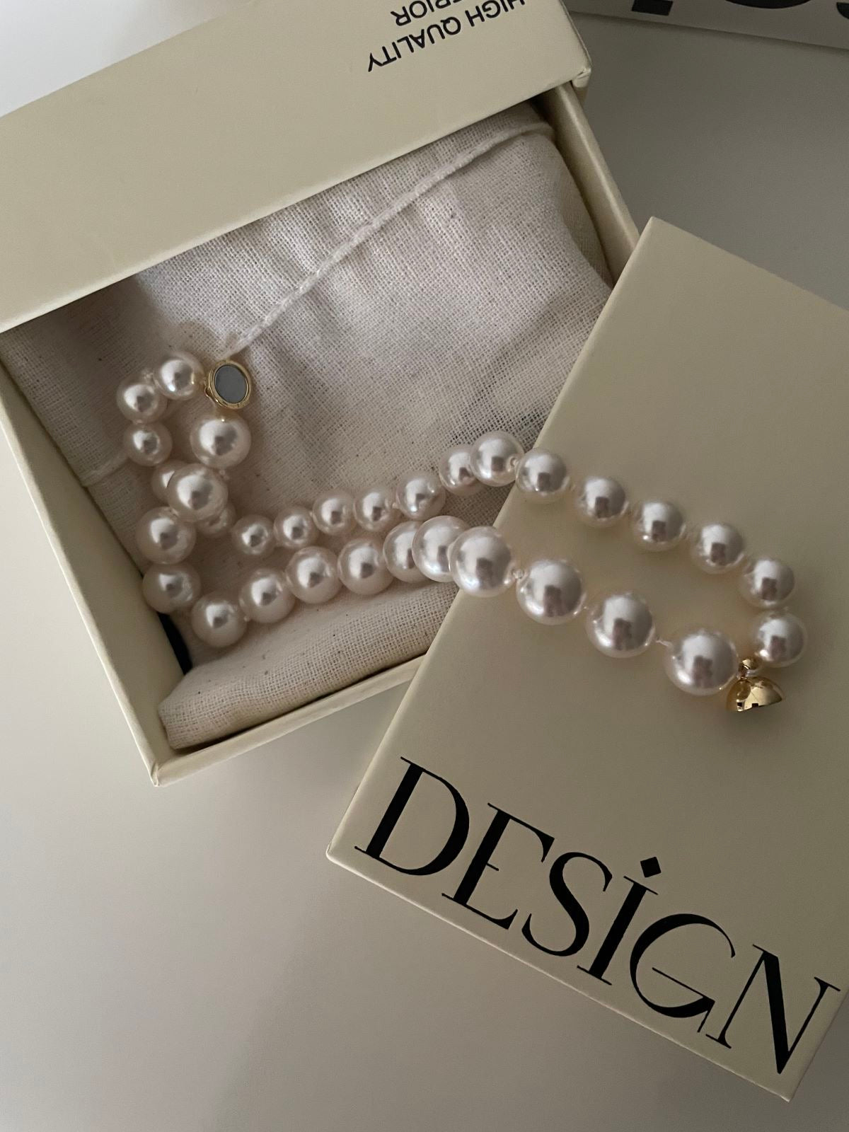 French Elegance Double Pearl Bracelet