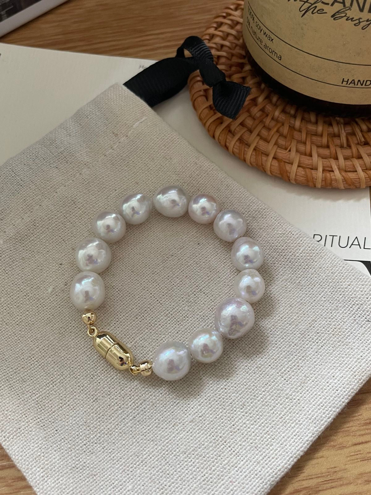 Simple Baroque Pearl Bracelet