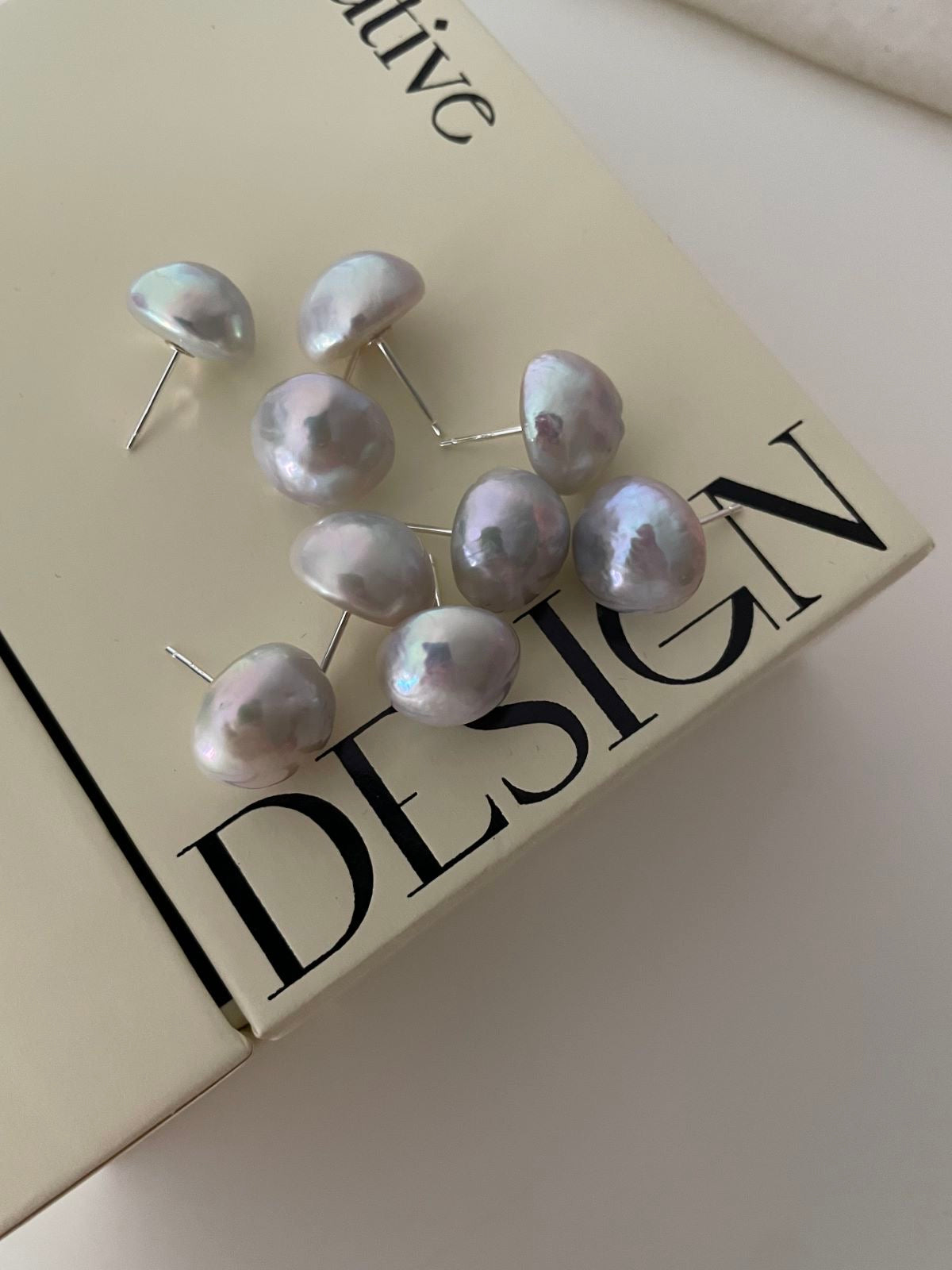 Classic Pearl Stud Earrings