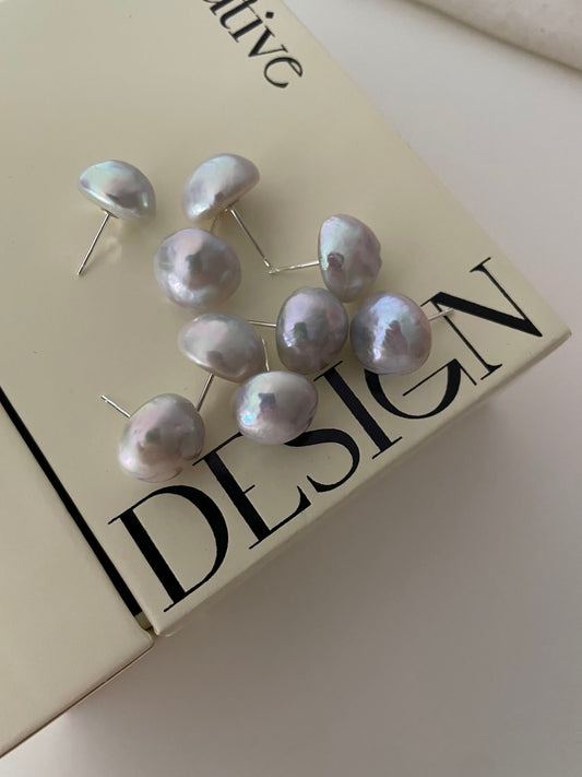 Classic Pearl Stud Earrings