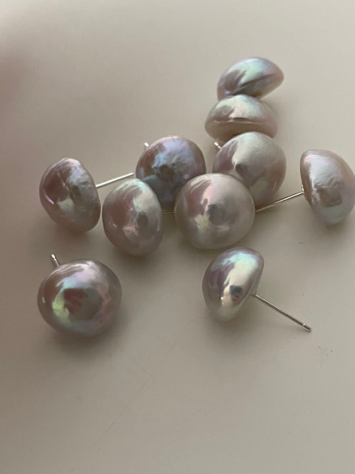 Classic Pearl Stud Earrings