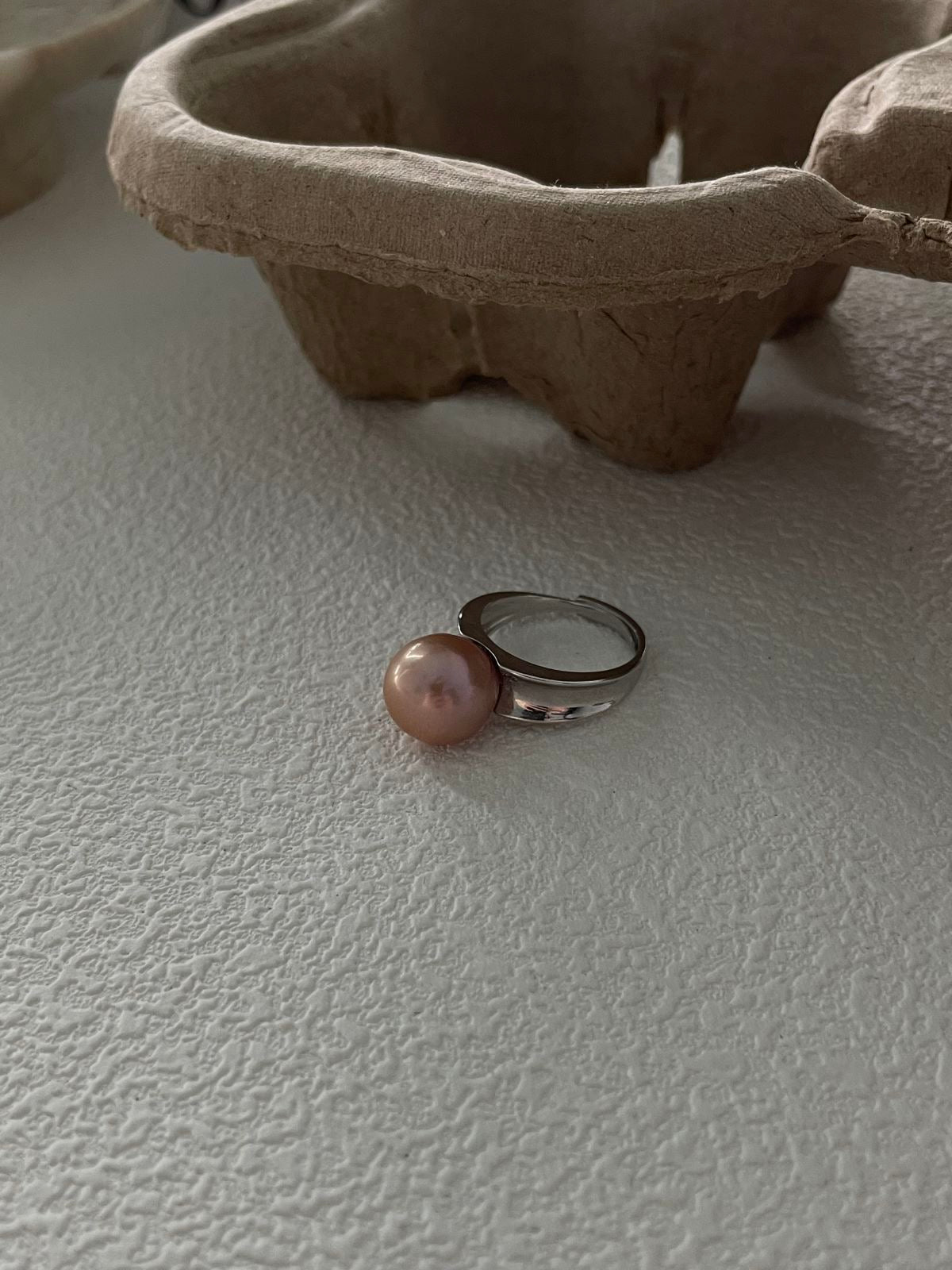 Rainbow Pearl Radiance Ring