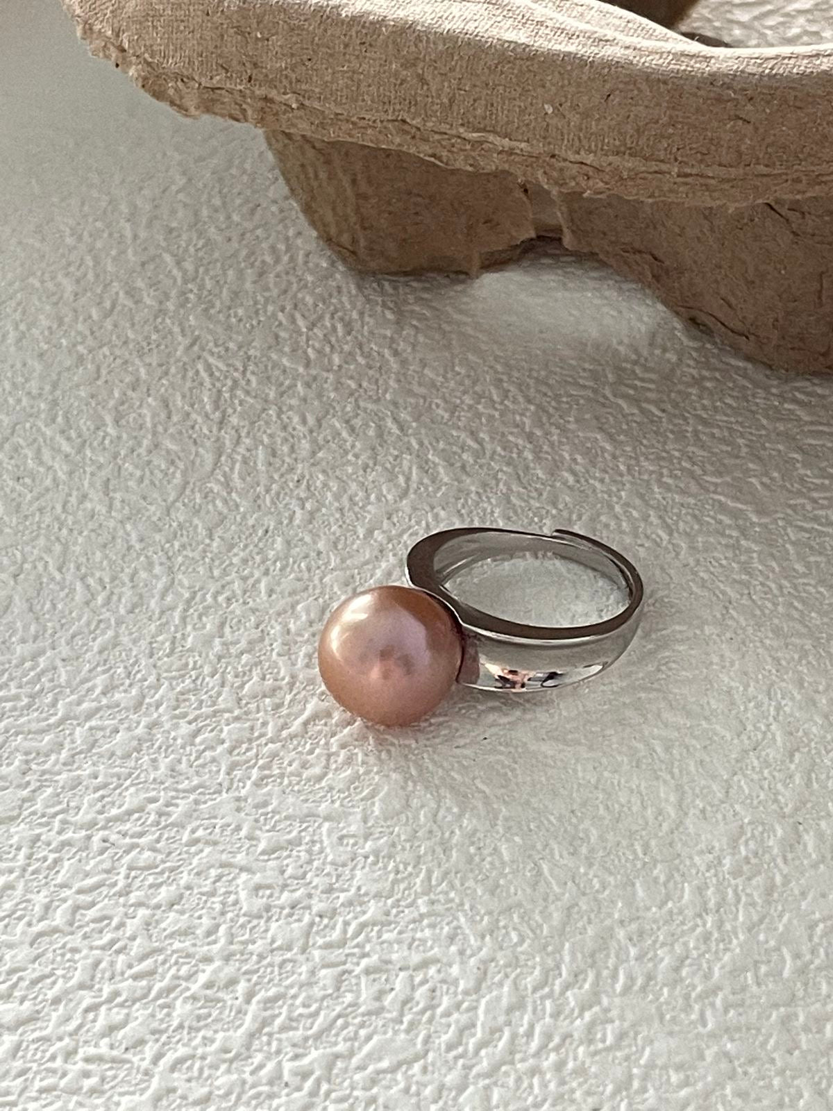 Rainbow Pearl Radiance Ring