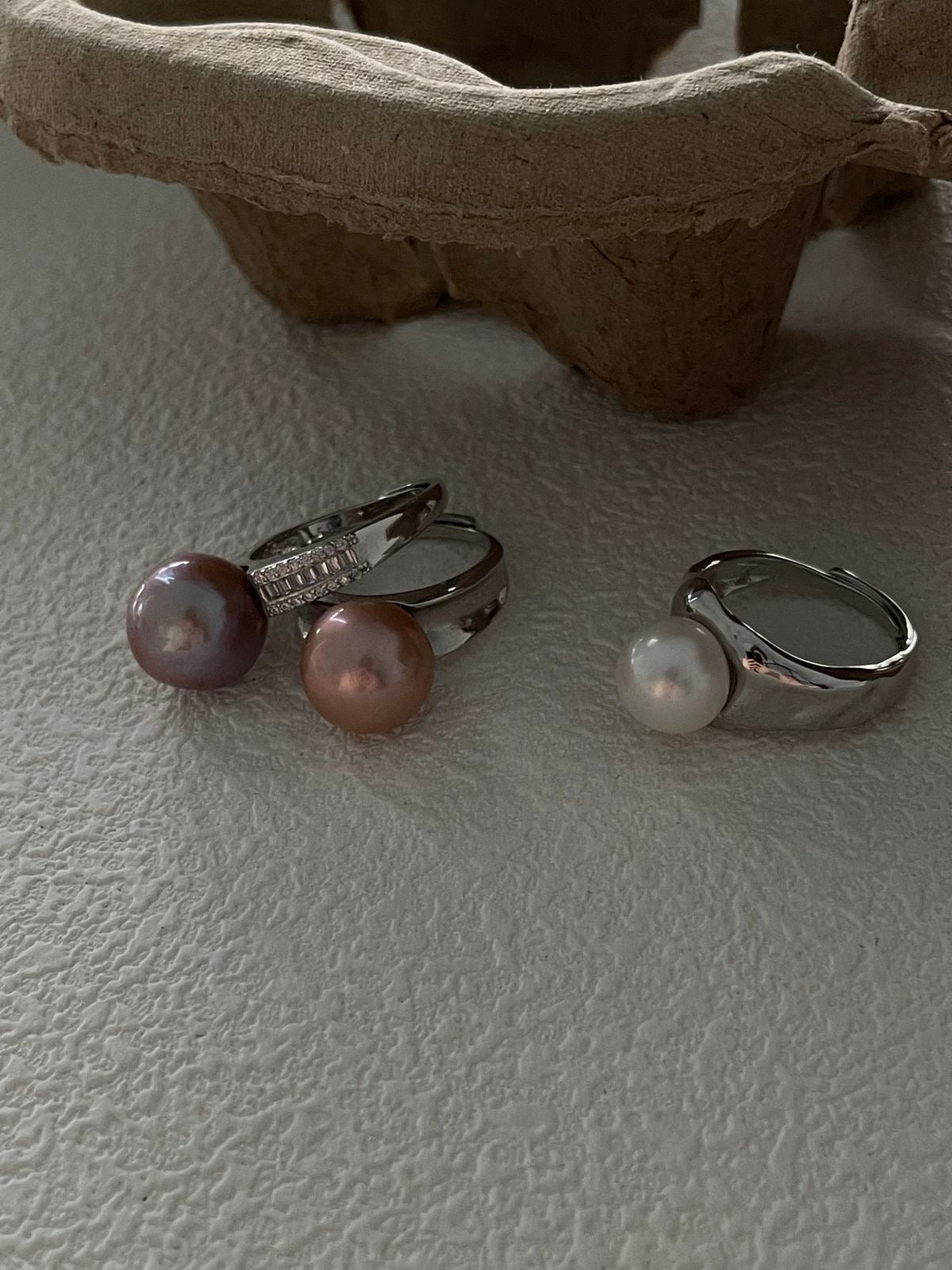 Single Pearl Ring