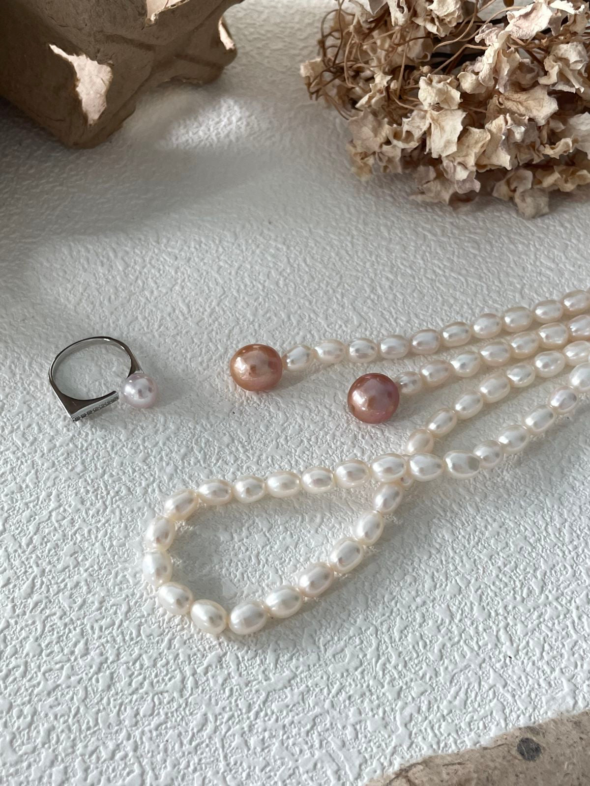 Sugar Long Pearl Necklace