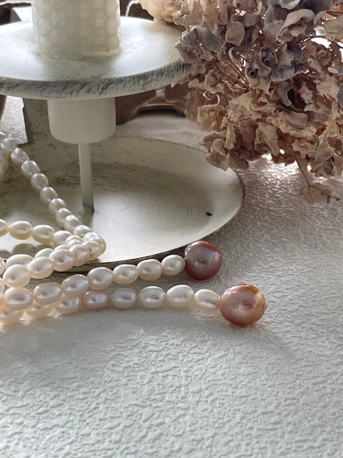 Sugar Long Pearl Necklace