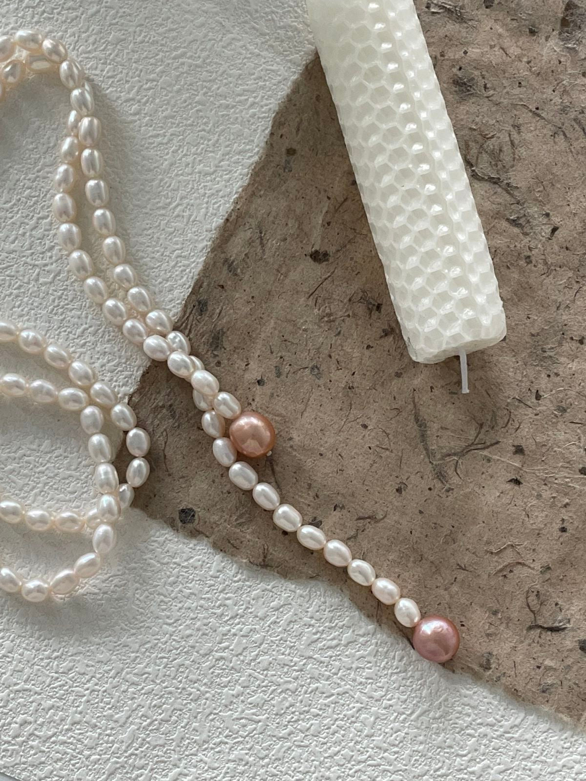 Sugar Long Pearl Necklace