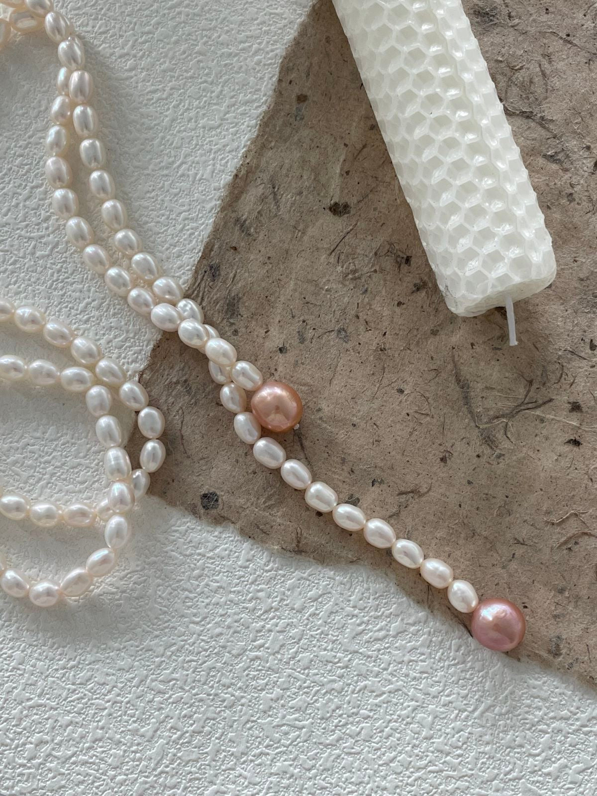 Sugar Long Pearl Necklace