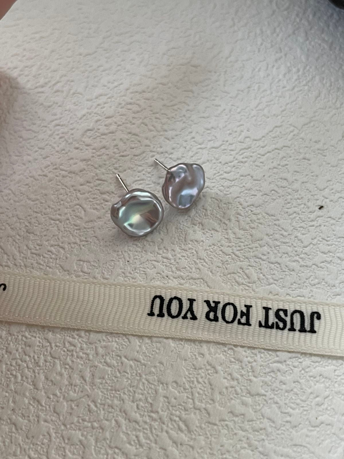 Flower Pearl Ear Studs