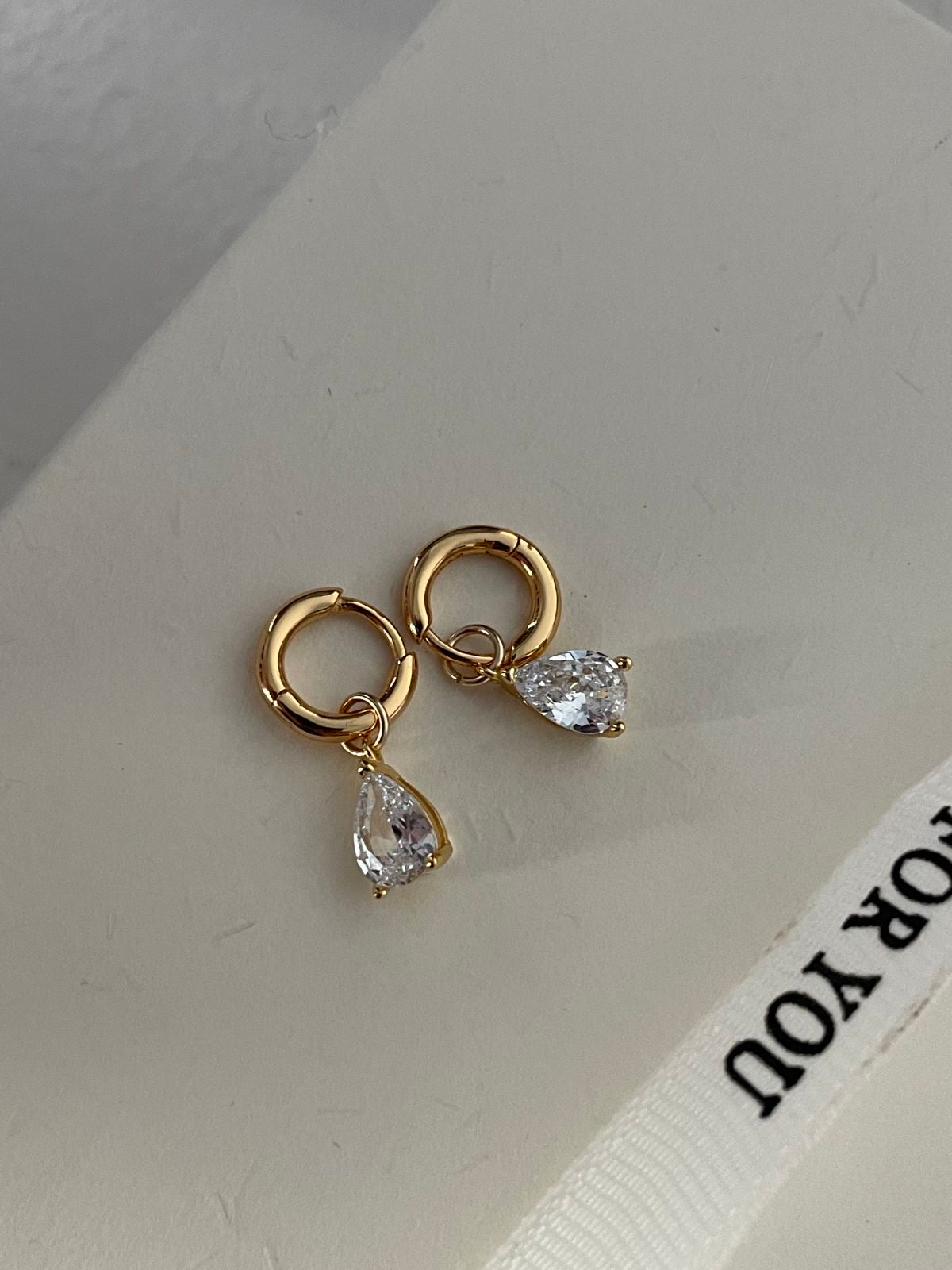 Sparkling Zirconia Stud Earrings