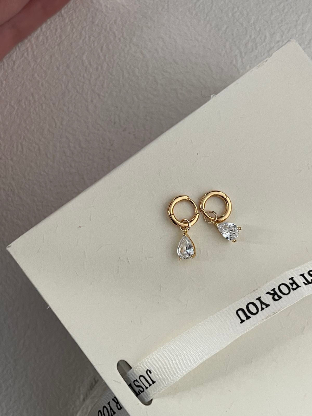 Sparkling Zirconia Stud Earrings