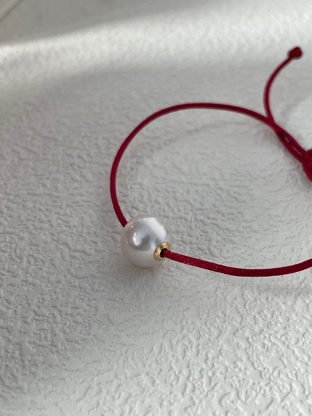 Lucky Redline Pearl Bracelet