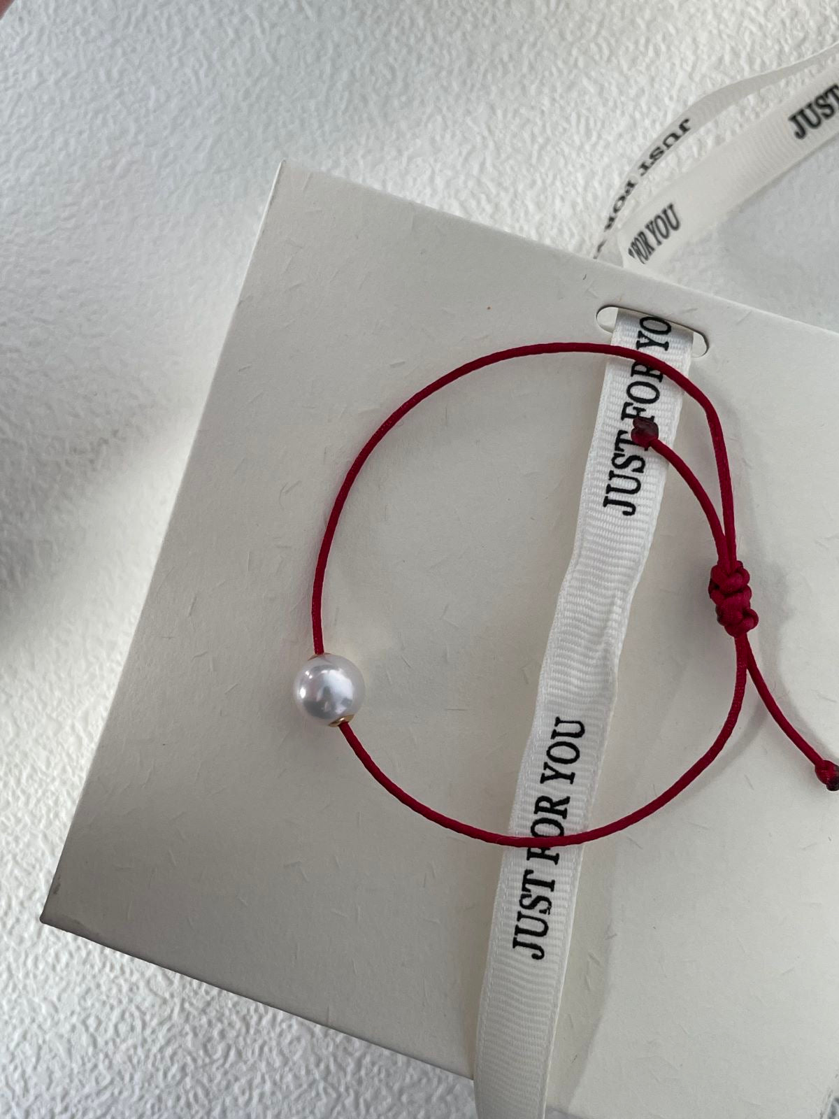 Lucky Redline Pearl Bracelet