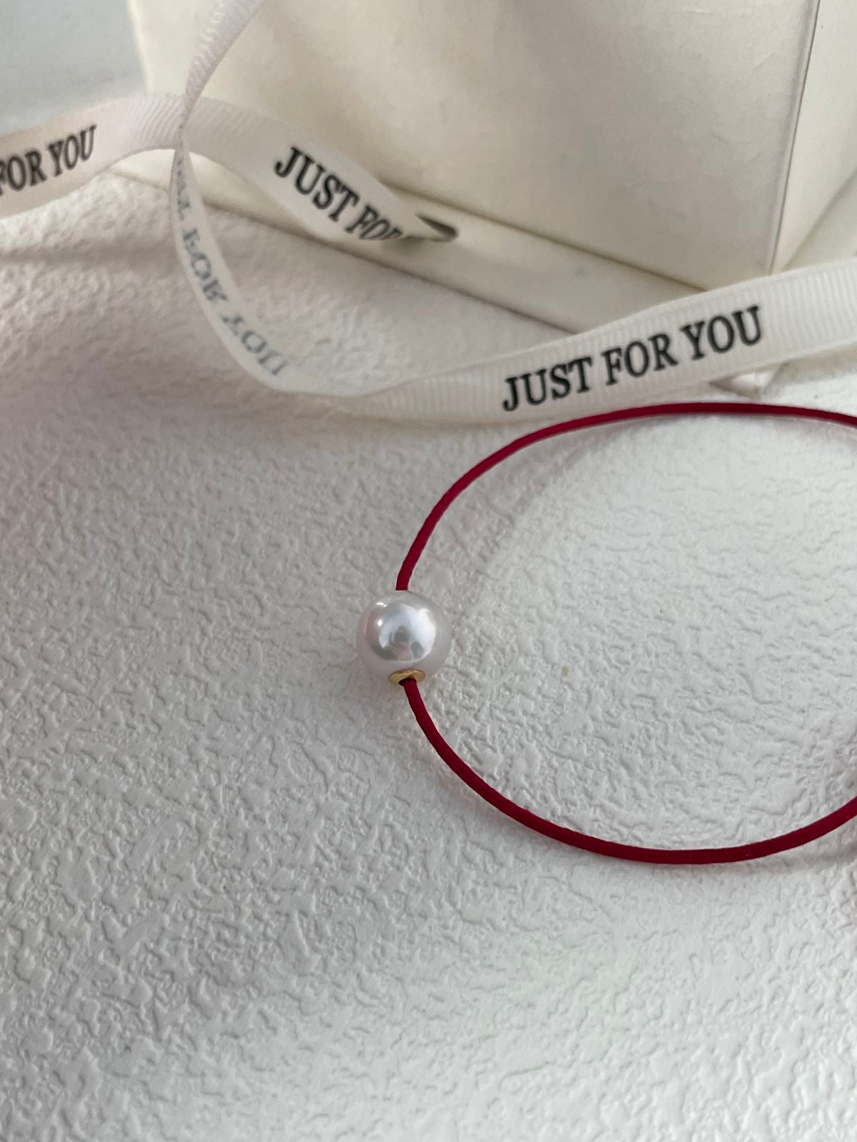 Lucky Redline Pearl Bracelet